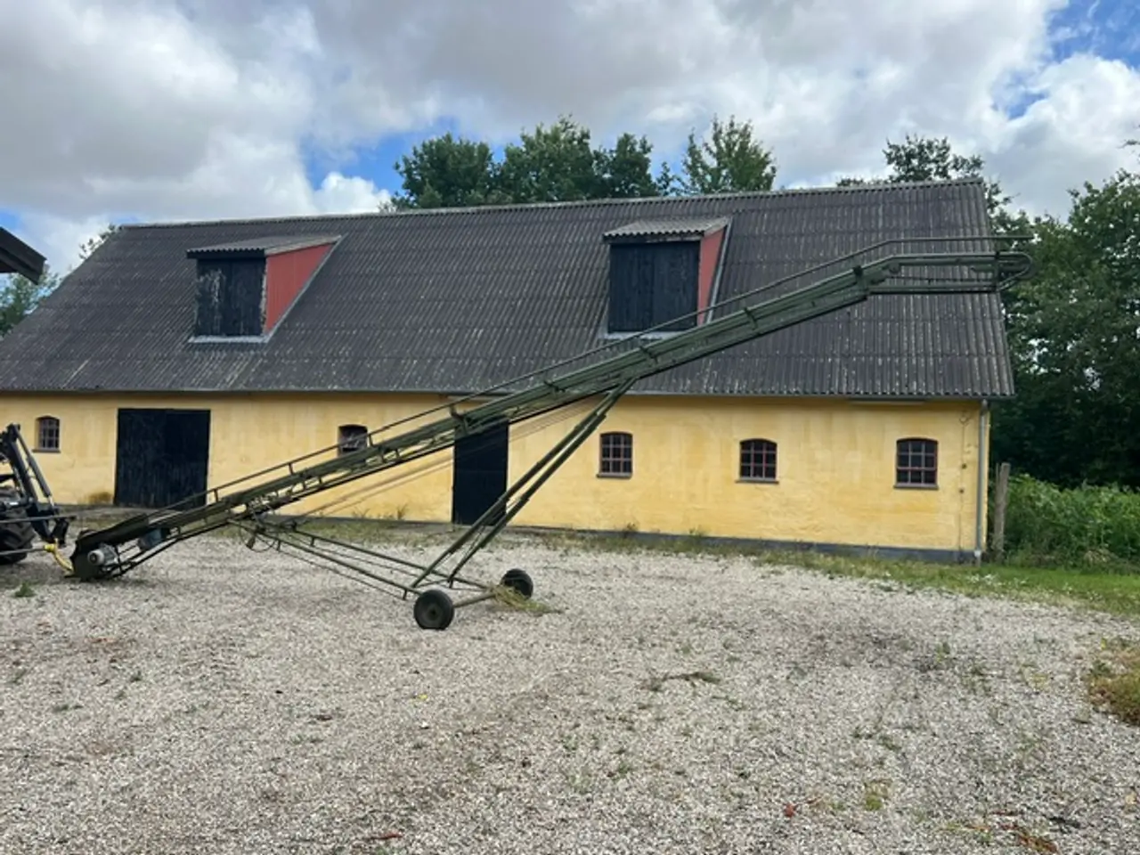 Billede 1 - Halmtransportør til småballer