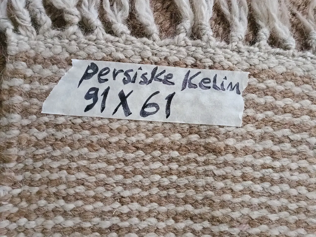 Billede 7 - Persiske kelim håndknyttet/ Uld