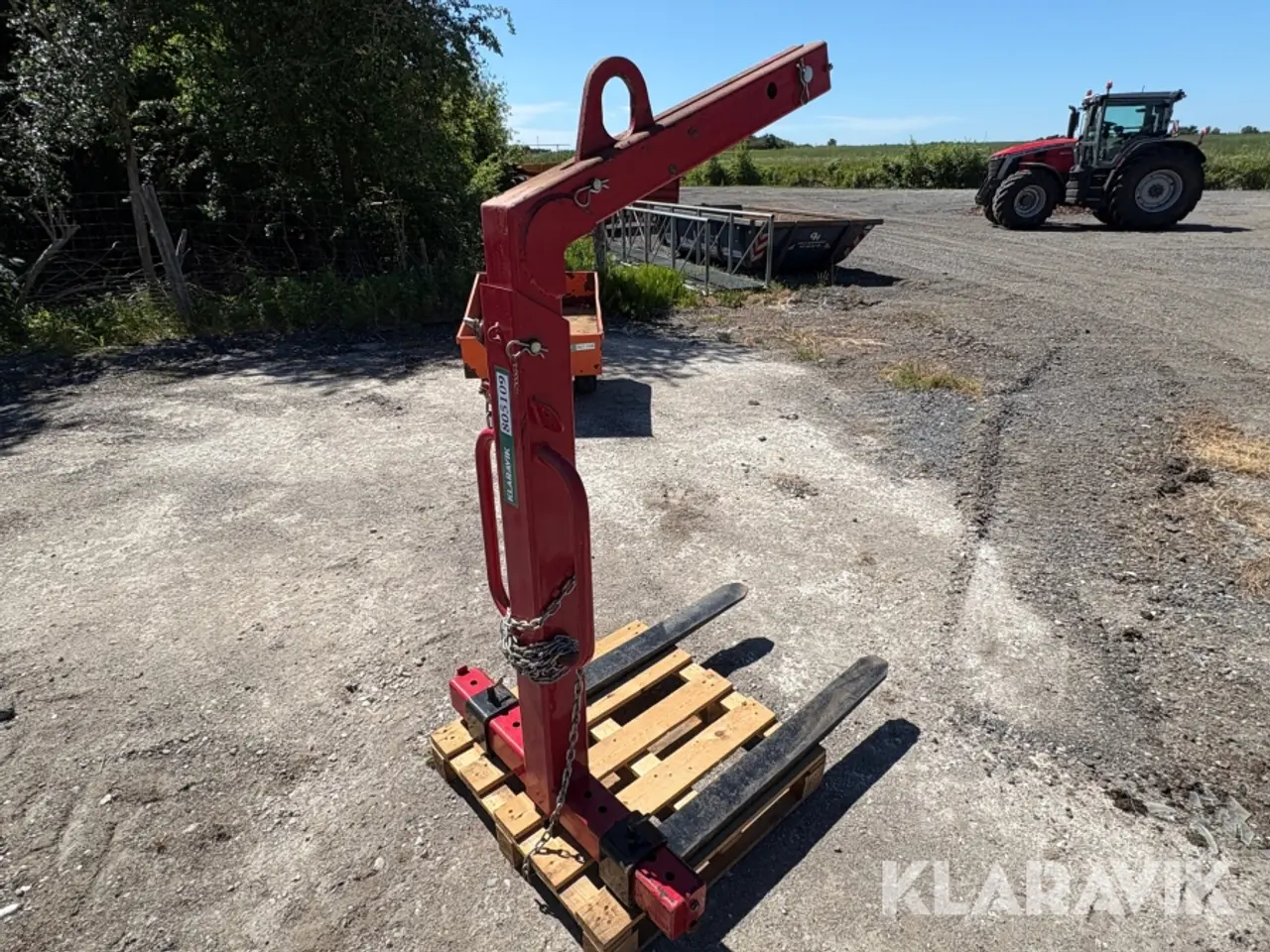 Billede 3 - Pallegafler til kran Intra.se - 1500 kg