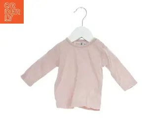 Lyserød langærmet bluse til børn fra Little One (str. 62)