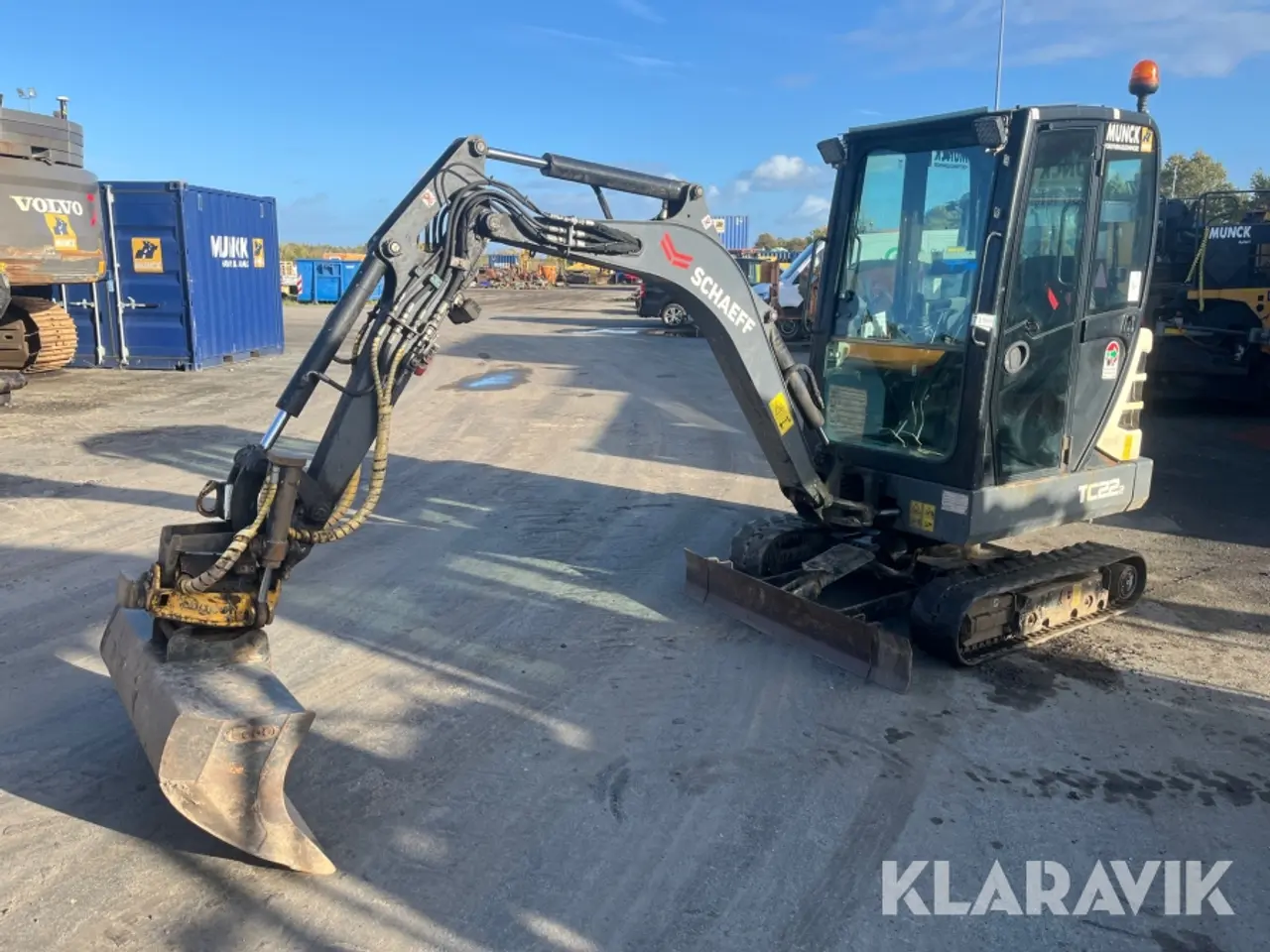 Billede 1 - Gravemaskine Schaeff TC22 med Rotortilt
