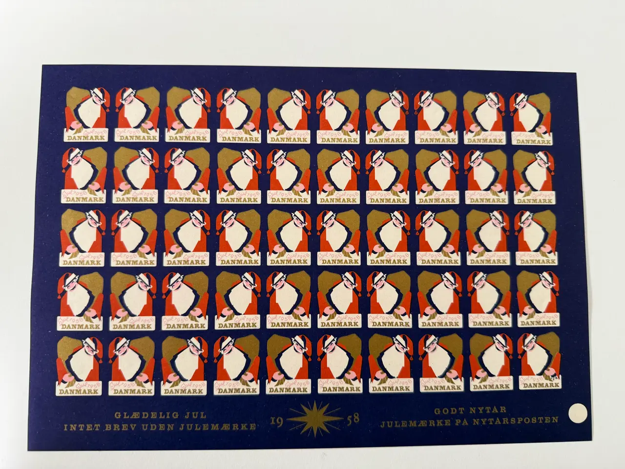 Billede 8 - Julemærkeark 1952-1959