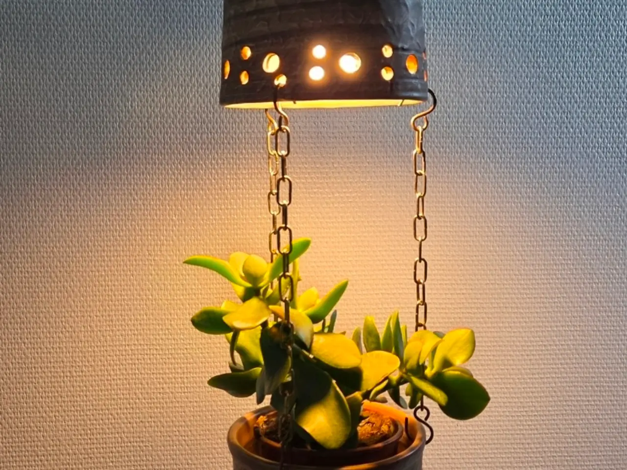Billede 1 - Keramiklampe / planteophæng