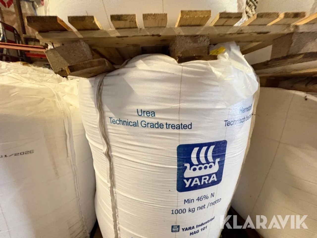 Billede 6 - Tømiddel 5 paller ca 4.5ton Yara Teknisk Urea