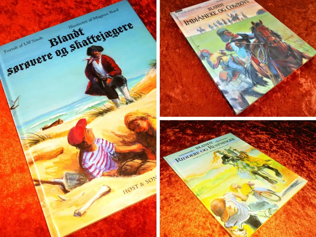 Billede 1 - Blandt riddere og rustninger m.fl.,  Ulf Sindt, 