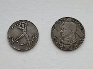 Tyskland WW2 2 stk medaljer