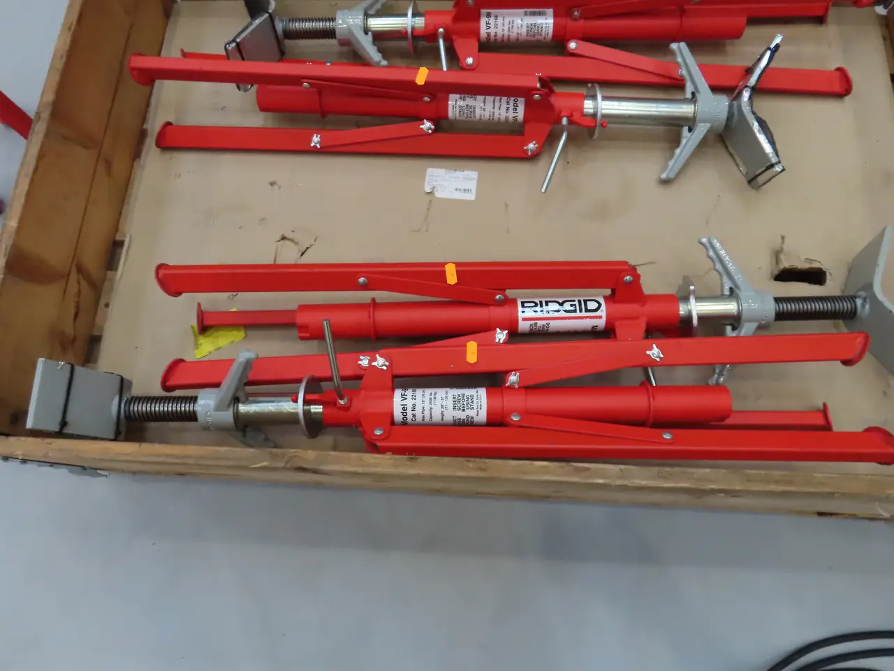 Billede 1 - 2 stk. Rullebukke RIDGID VF-99