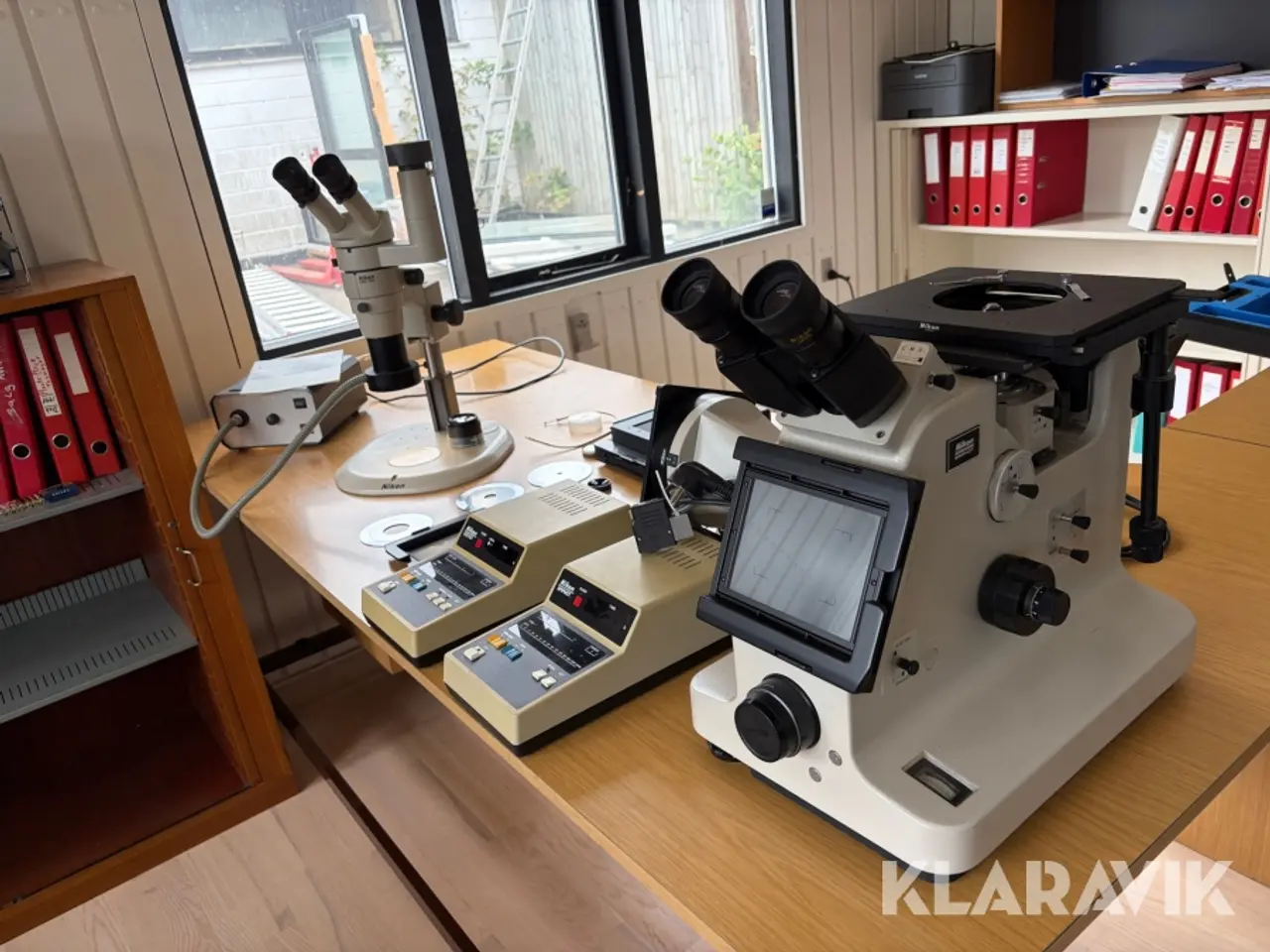 Billede 1 - Mikroskop lot med tilbehør Nikon