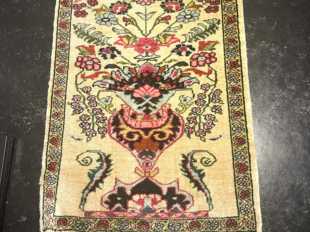 Billede 1 - Silketæppe Tunis m. vægophæng 68 x 40 cm