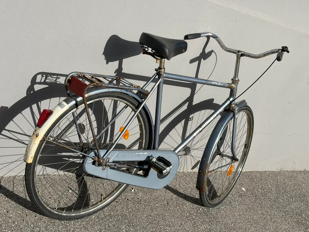 Billede 3 - Blå / grå Skandsen retro herrecykel.