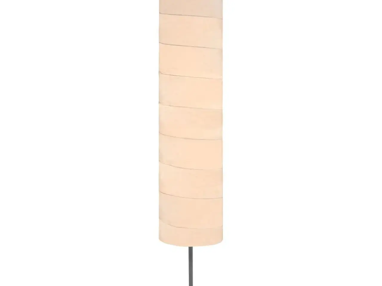 Billede 2 - Gulvlampe med rispapirskærm 121 cm - E27, hvid