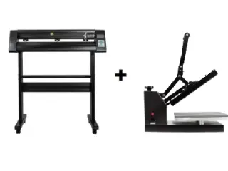 Start pakke med Standard varmepresser og Redsail Skæreplotter 70 cm