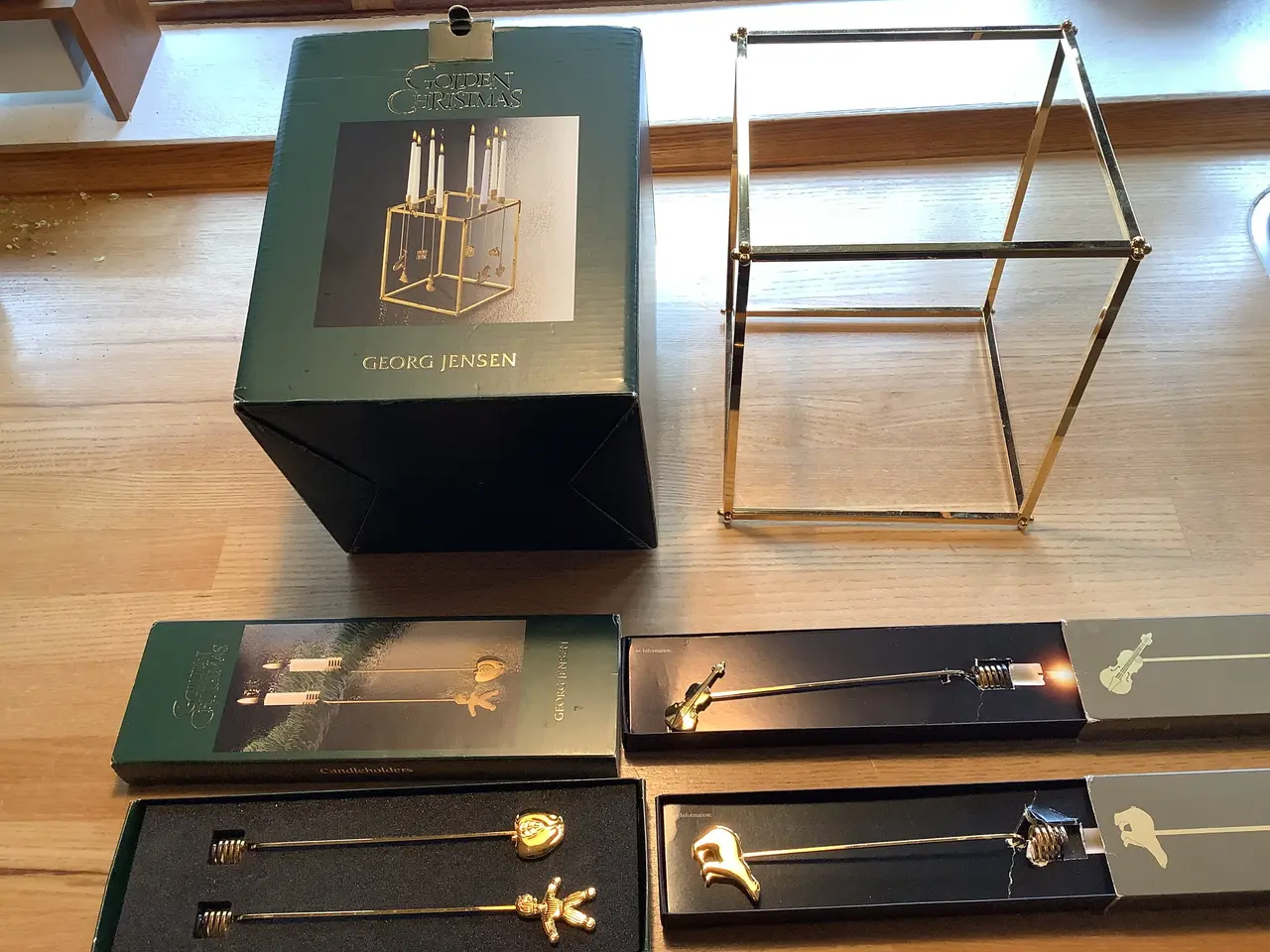 Billede 1 - Georg Jensen Opsats til lyseholdere .