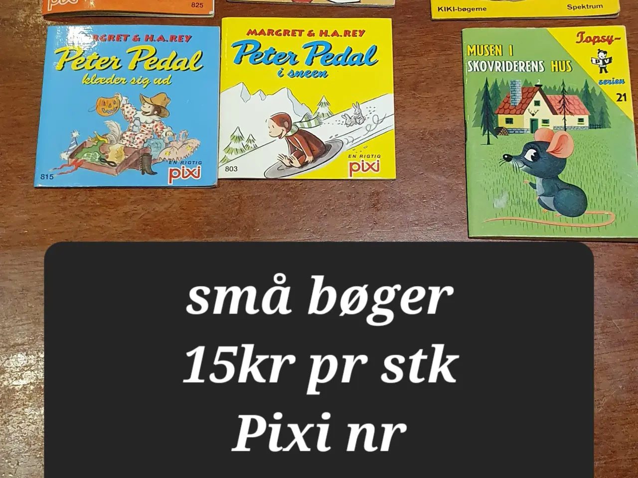Billede 1 - Pixi bøger fra nr 1 til omkring nr 800