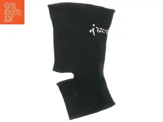 Sort sport knæbeskytter fra Matas (str. 27x16 cm)