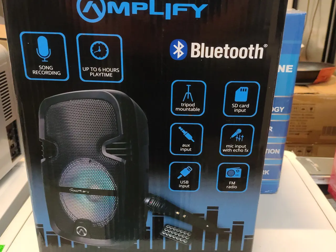 Billede 1 - BT højtaler, ubrugt AMPLIFY