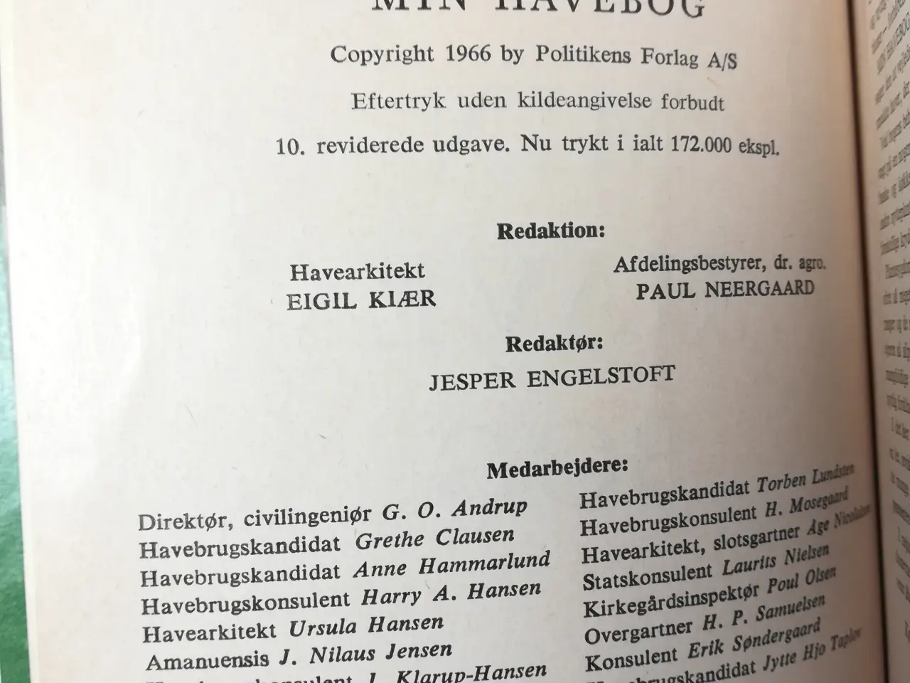 Billede 2 - MIN HAVEBOG - vidtfavnende bog om haven