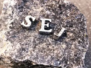 BOGSTAVER med BLING - slide letters