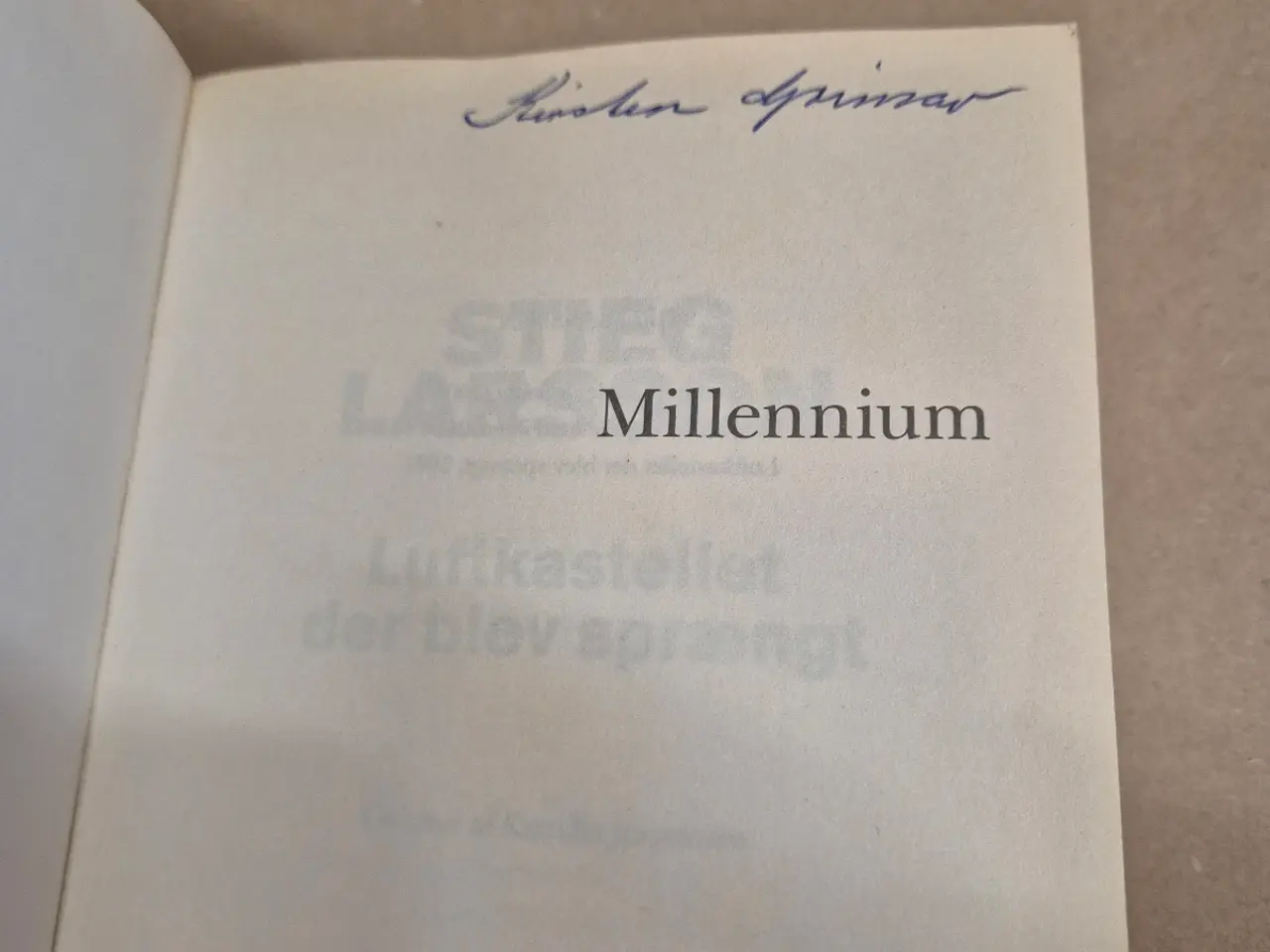 Billede 9 - Millenium trilogien, Stieg Larsson