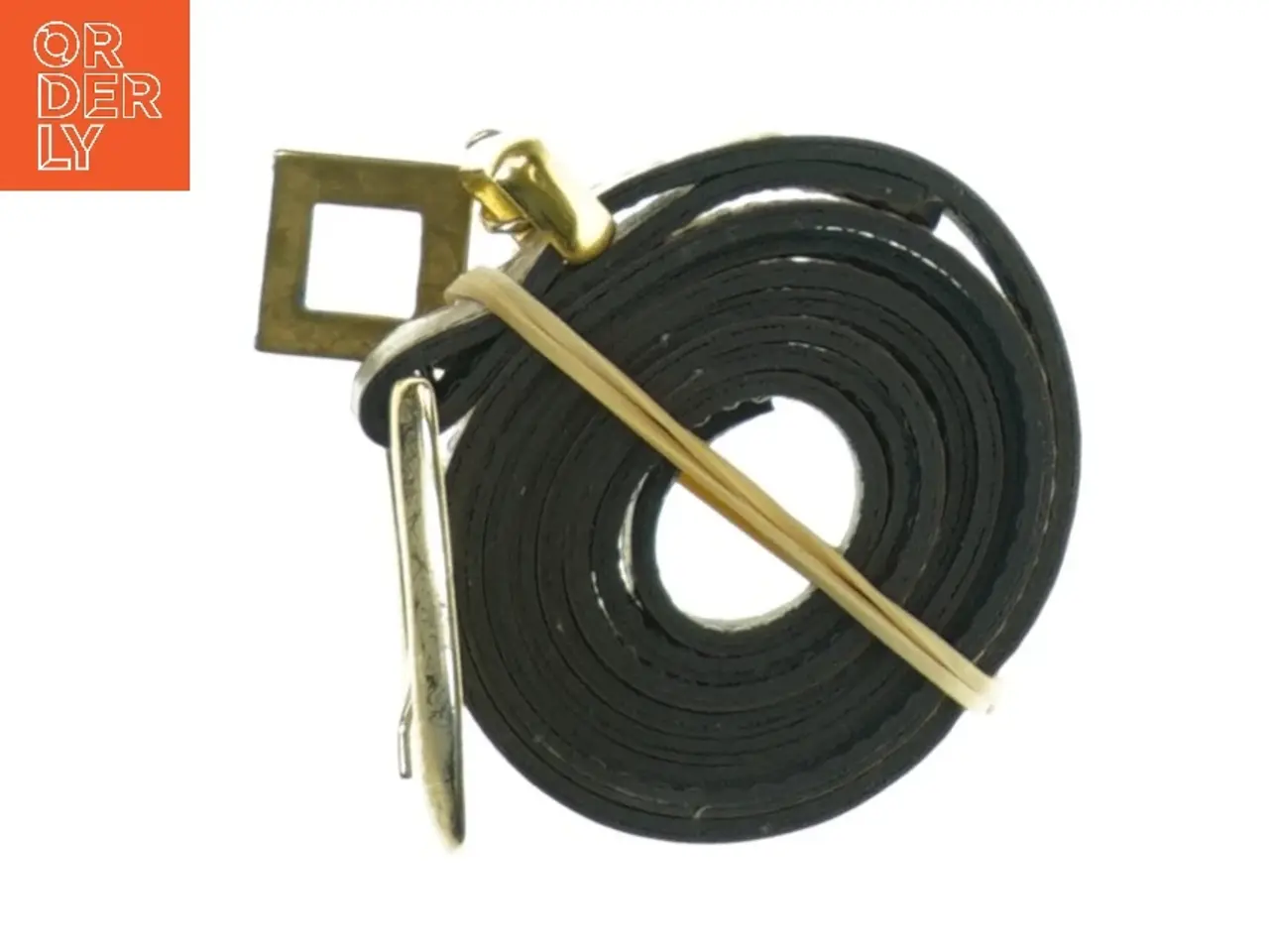 Billede 2 - Læderbælte (str. Længde, 96 cm b 3 cm)