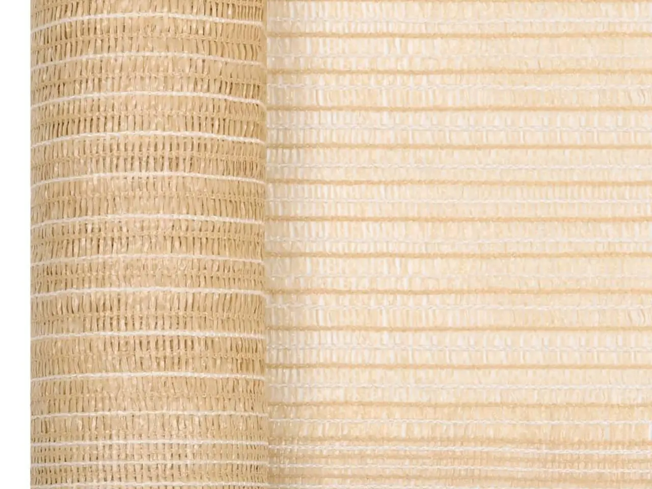 Billede 2 - Afskærmning 1,8x10 m 75 g/m² HDPE beige