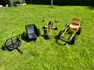 Mooncar, cykel samt vogne