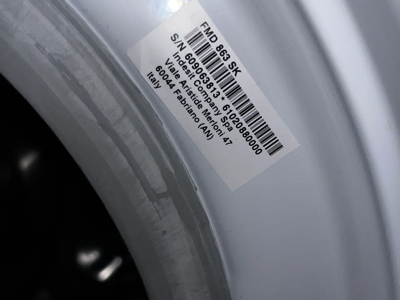 Billede 3 - Vaskemaskine HOTPOINT FMD 863 SK