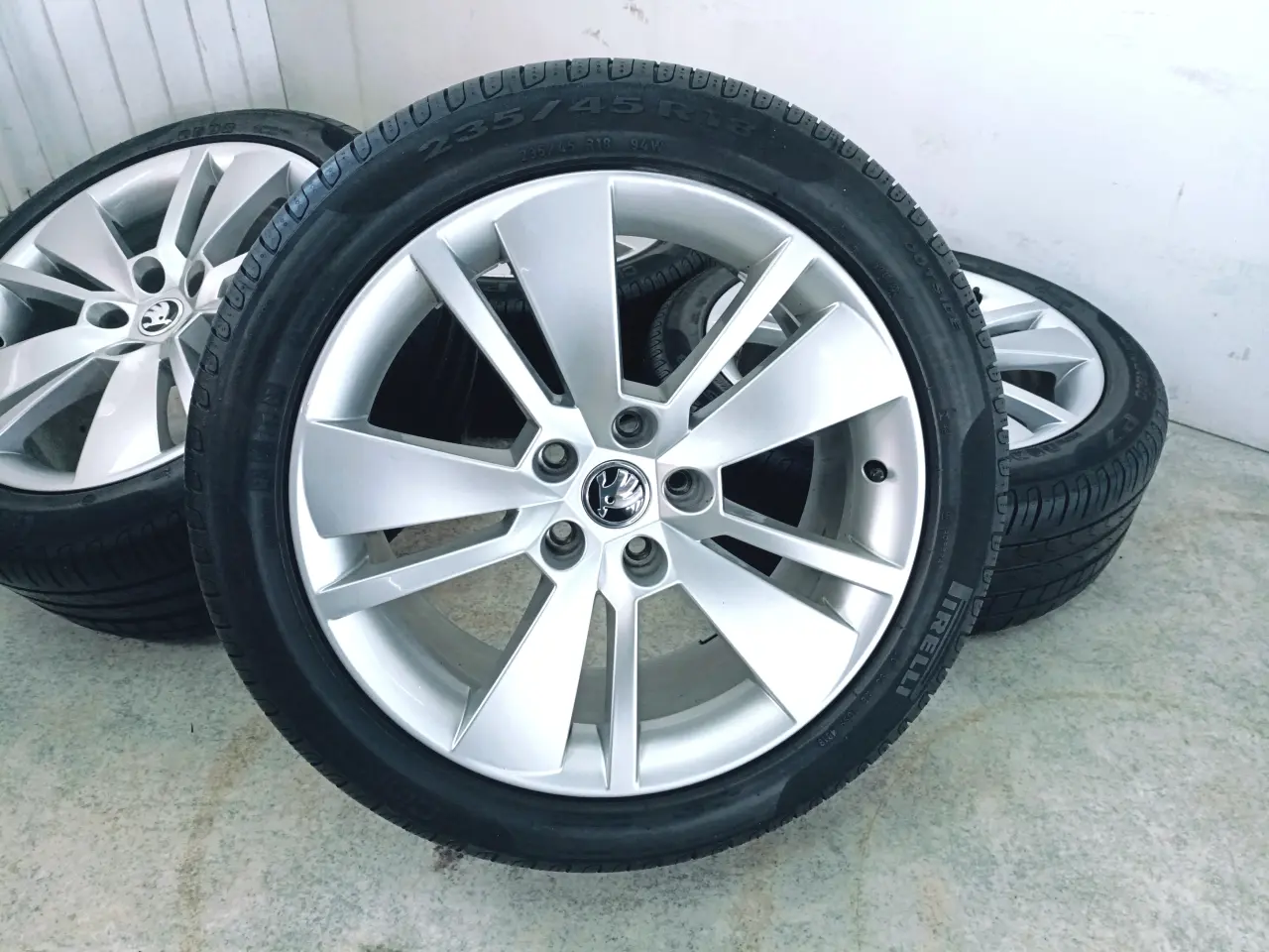 Billede 6 - 5x112 18" ET44 nav 57,1ø SKODA sommersæt