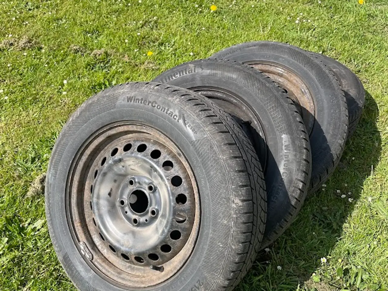Billede 1 - Vinterhjul passer til Nissan 215/65/R16 H kode M/S