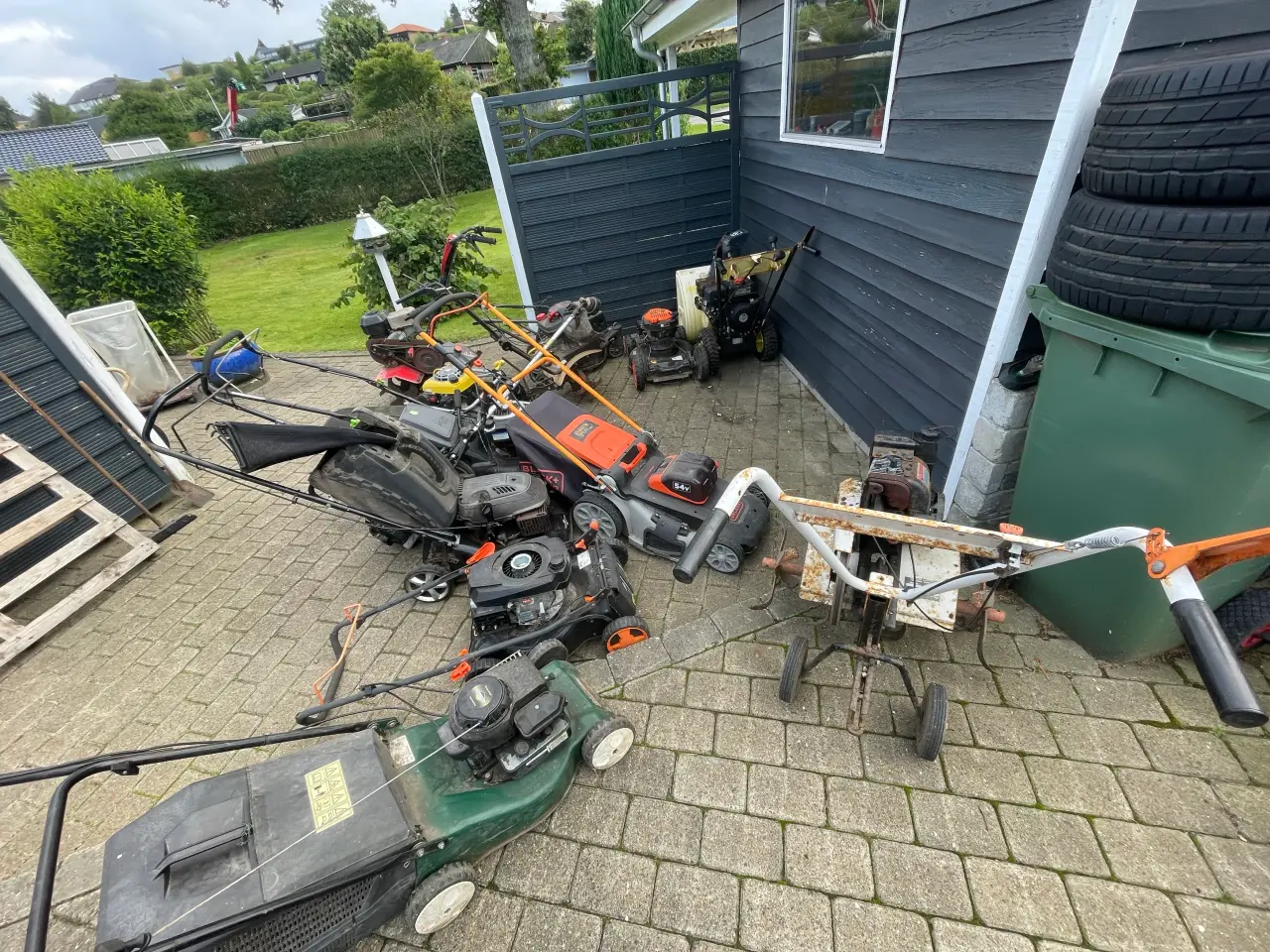 Billede 2 - Plæneklipper fræser trimer 