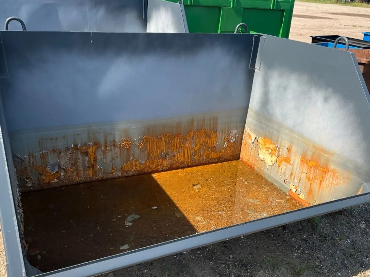 Billede 4 - Materialecontainer Med hurtigskift og løfteøjer