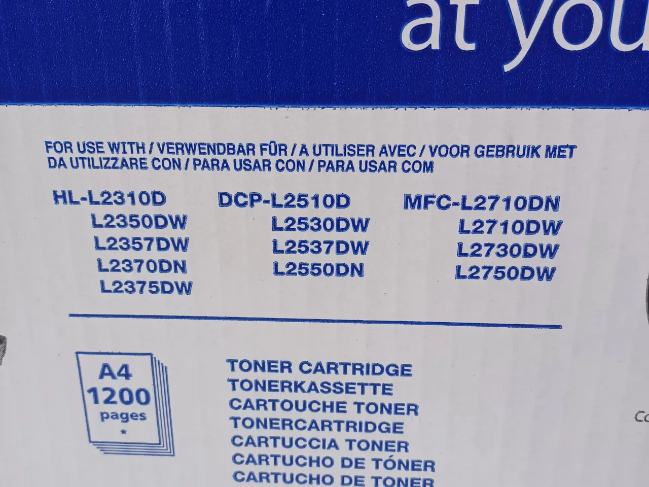 Billede 3 - Brother TN-2410 sort Original toner