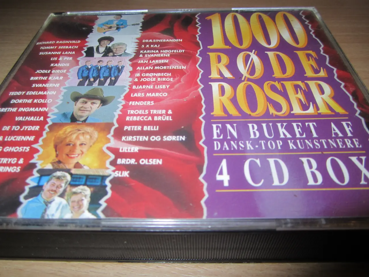 Billede 4 - 1000 RØDE ROSER. 4 x Cd BOKS.