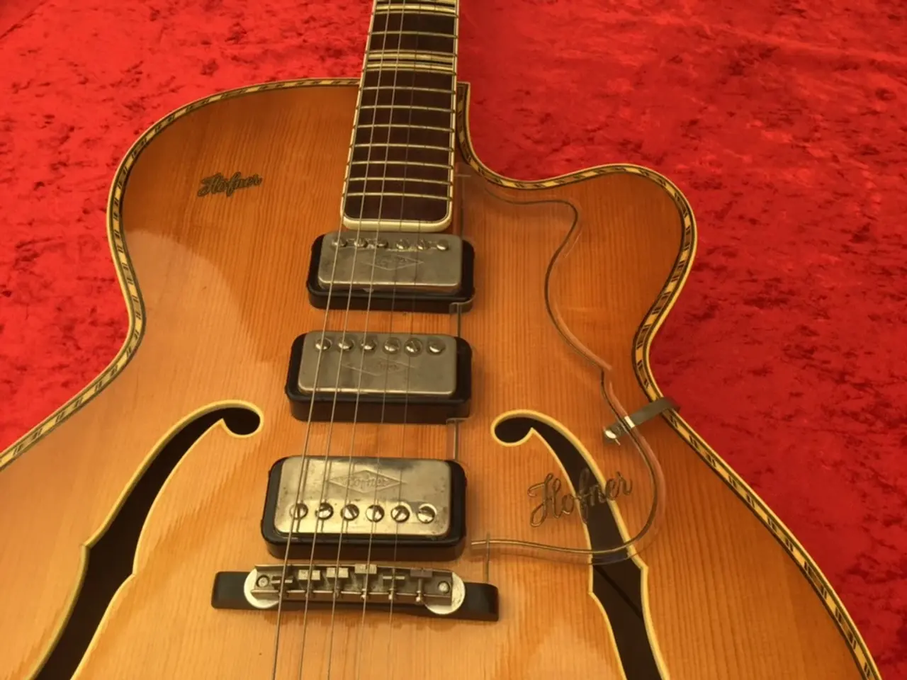 Billede 6 - Archtop Höfner Guitar Model nr. 463/S/E3