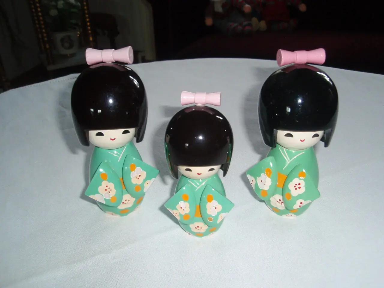 Billede 2 - Japanske træ figurer.