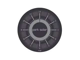 Elektronisk P-skive Park Solar FS38