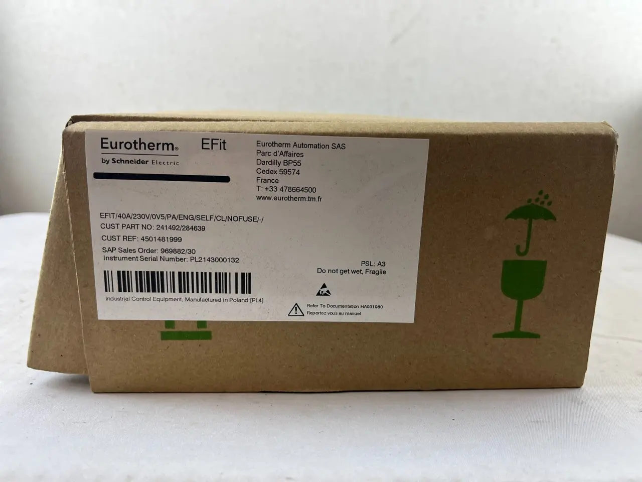 Billede 4 - Eurotherm EFit 40A 230V SCR Power Controller No