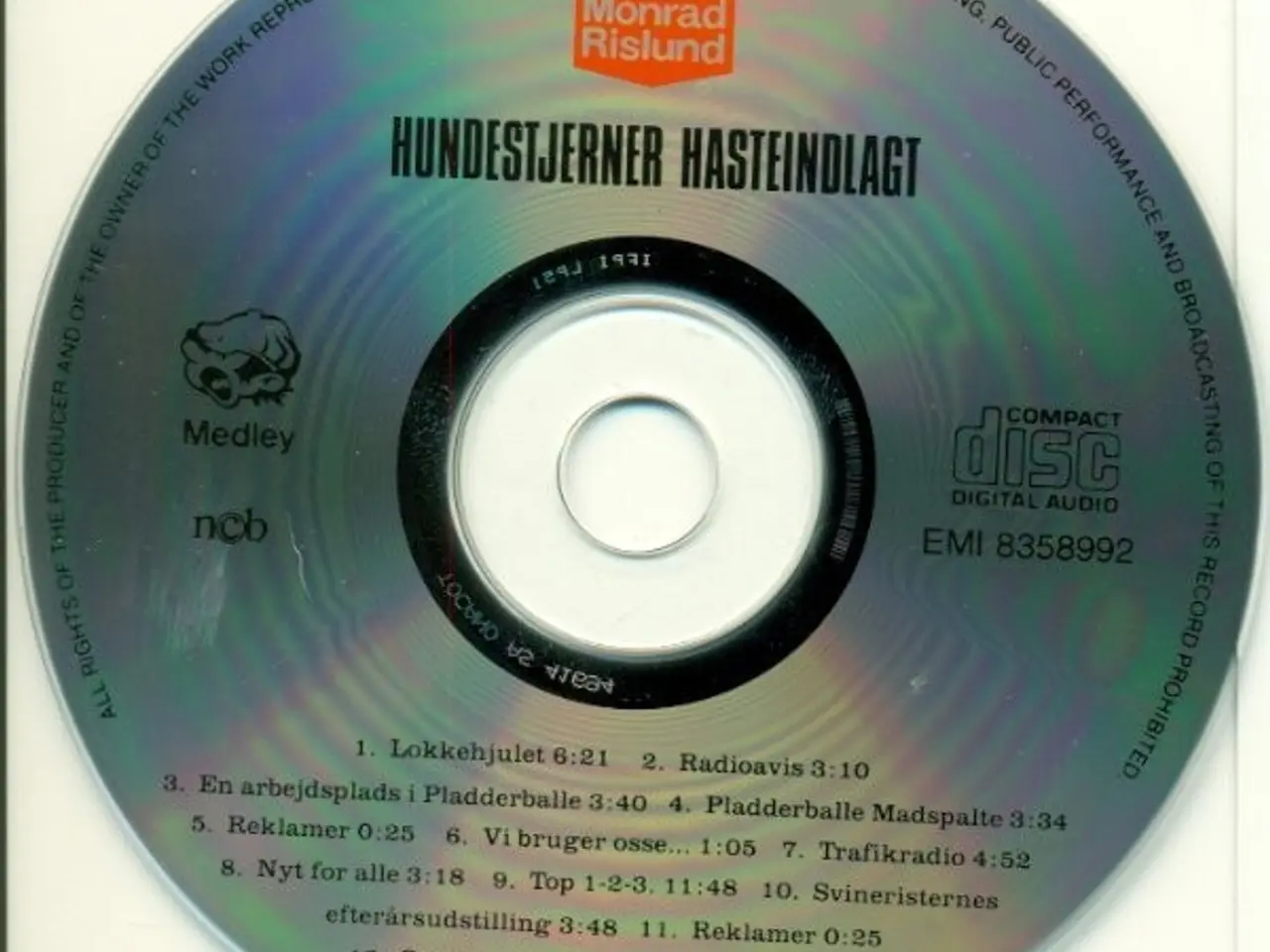 Billede 5 - Monrad & Rislund – Hundestjerner Hasteindlagt – CD