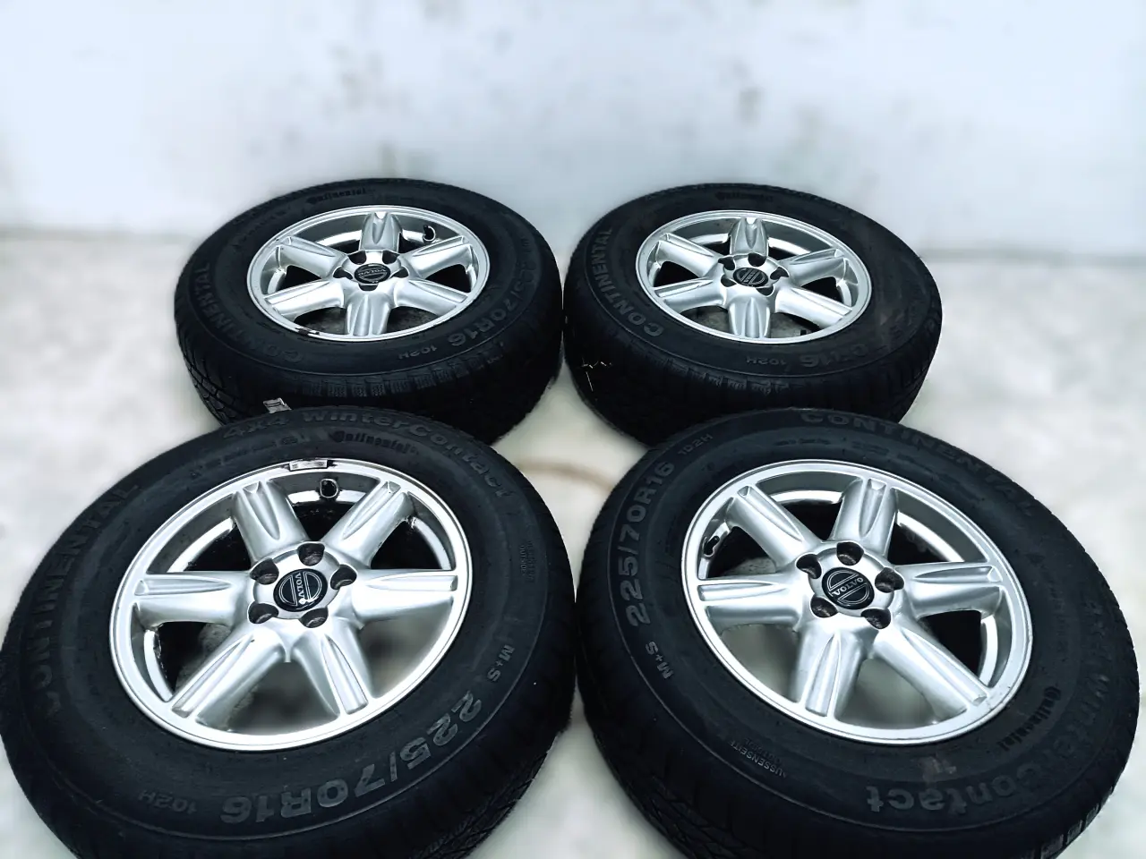 Billede 5 - 5x108 16" ET49 nav 67,1ø Volvo XC90 vintersæt