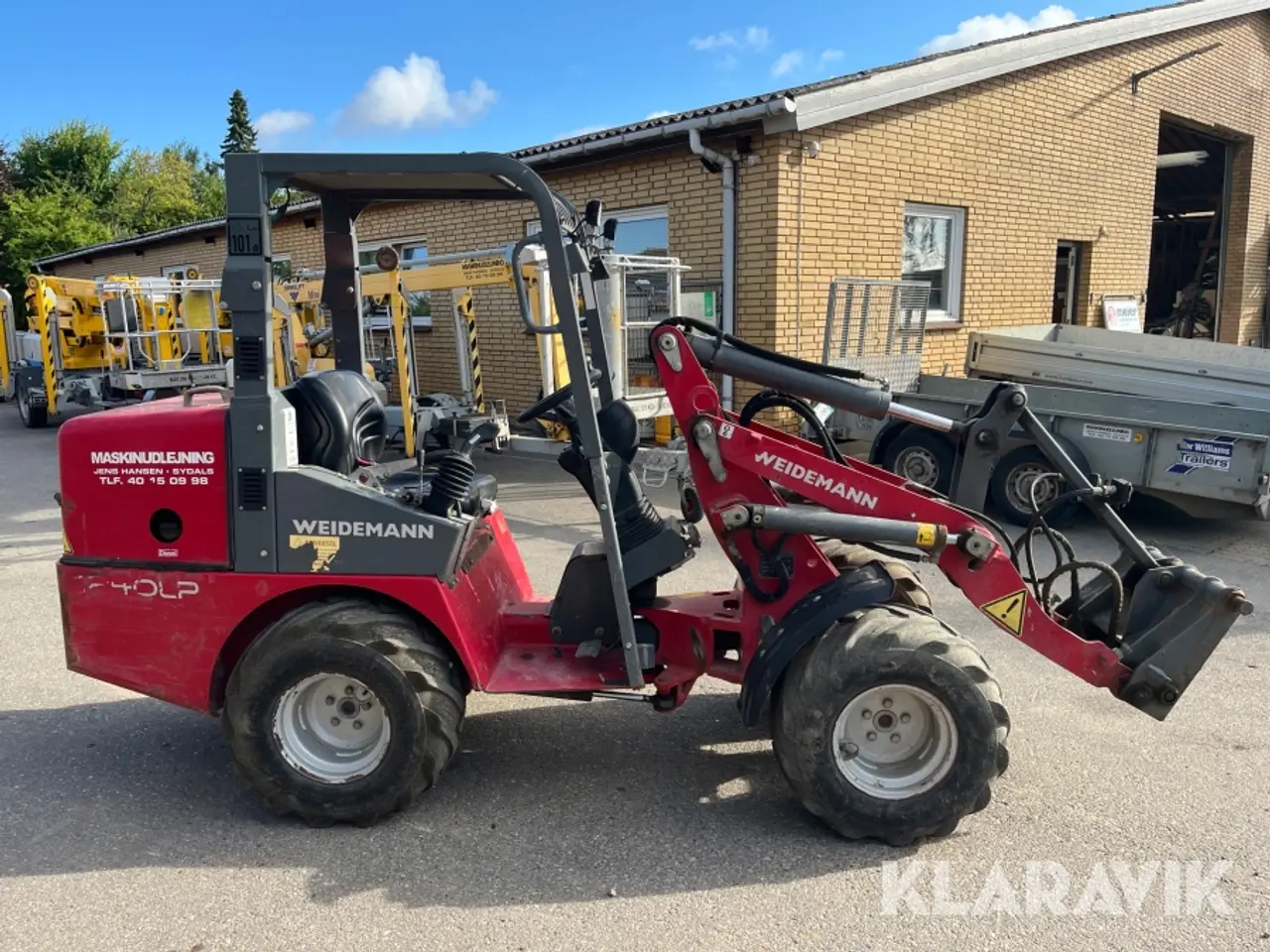 Billede 8 - Minilæsser Weidemann 1240 CX