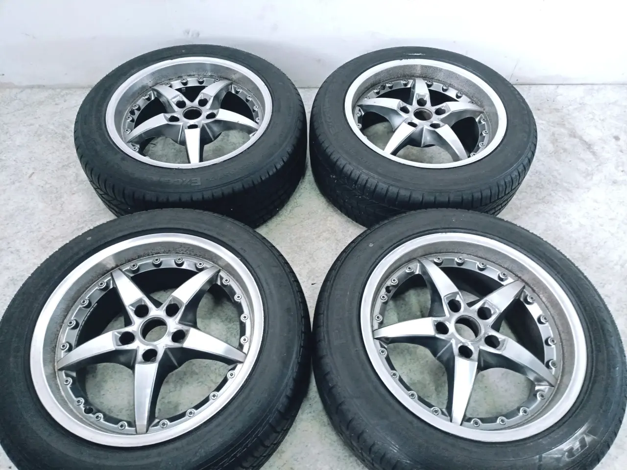 Billede 5 - 5x114,3 17" ET30 nav 70ø Racing sommersæt