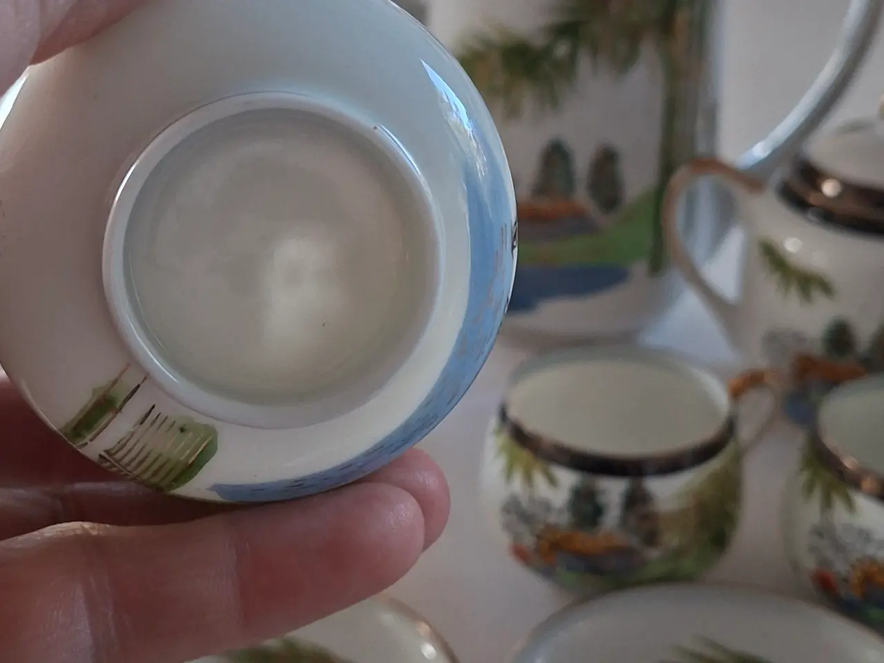 Billede 15 - Smukt vintage japansk kaffestel / testel – Hayashi