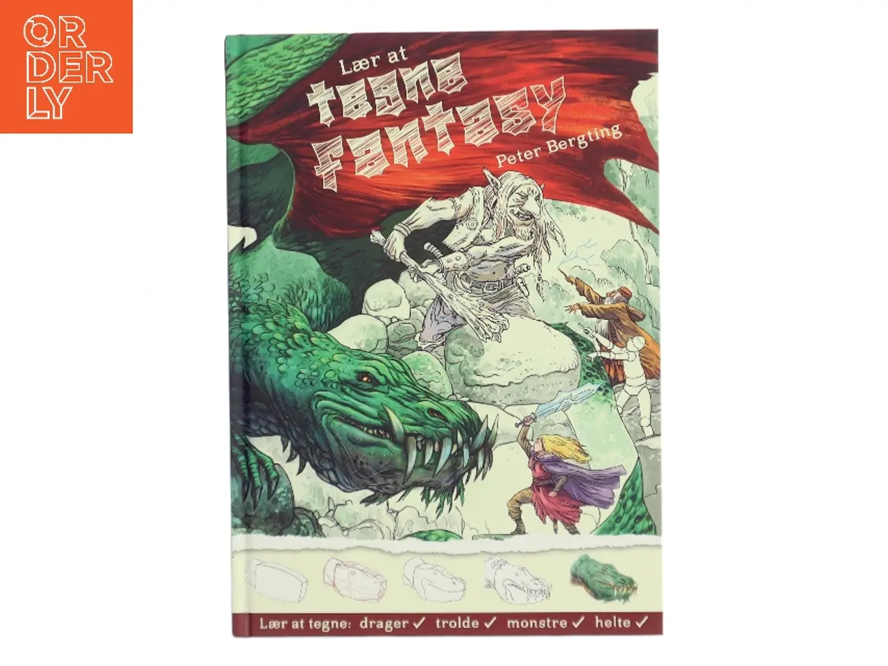 Billede 1 - Lær at tegne fantasy af Peter Bergting (Bog)