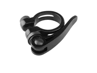 Sadelklemme med quick release funktion.