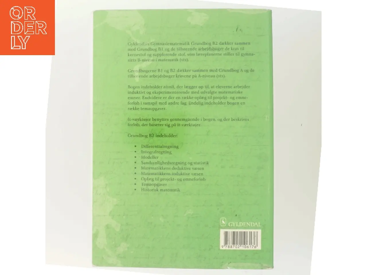 Billede 3 - Gyldendals gymnasiematematik : grundbog B. Bind 2 (Grundbog B) (Bog)