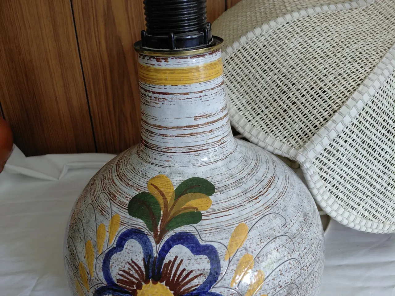 Billede 2 - Sommerhusstemning bordlampe.