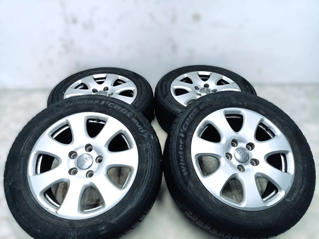 Billede 3 - 5x130 18" ET53 nav 71,6ø AUDI Q7 vintersæt