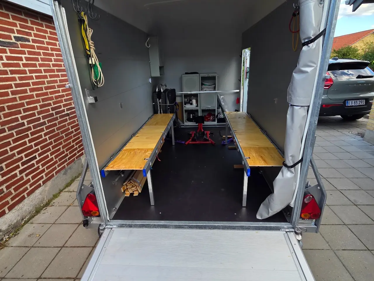 Billede 9 - Trailer lukket cargo mc