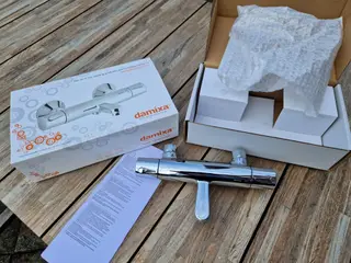 Nyt bruse- og kararmatur med termostat