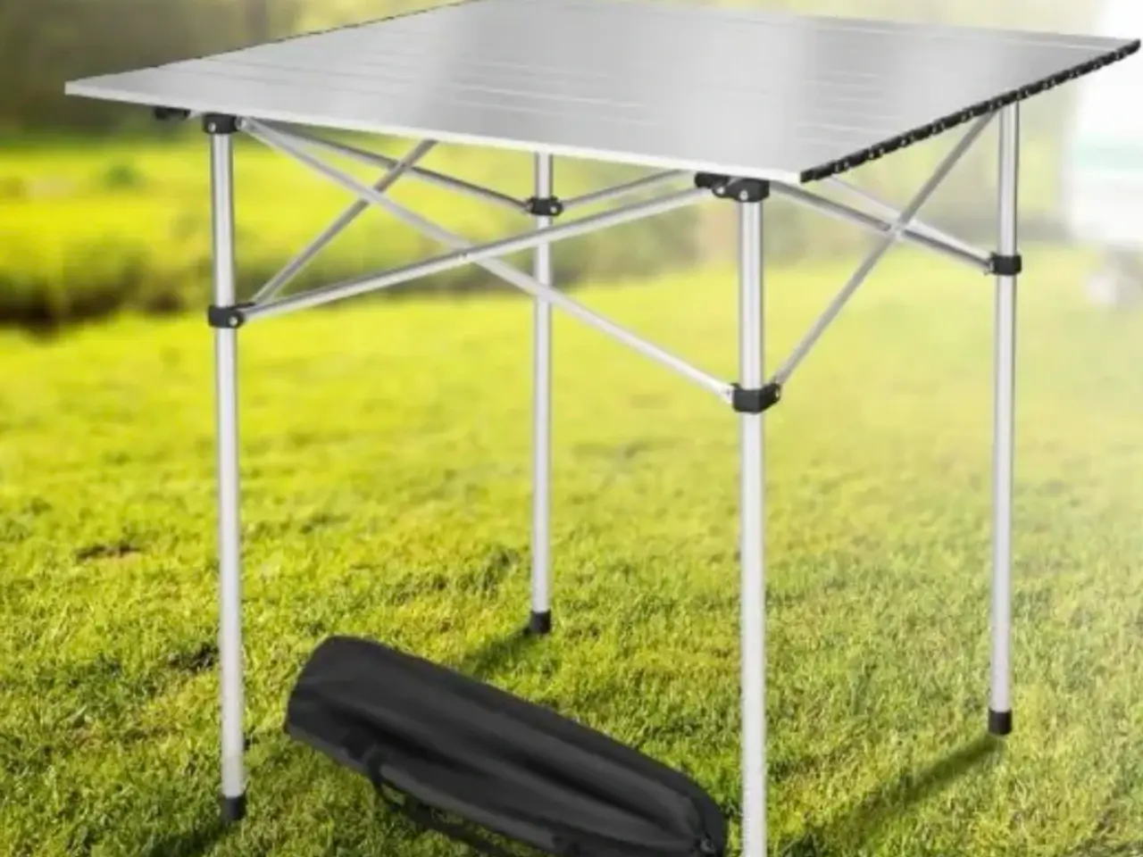 Billede 1 - Sammenklappeligt campingbord